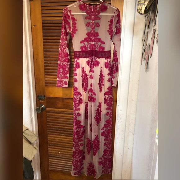 NWOT Rare For Love & Lemons Temecula Maxi Dress XS - Picture 13 of 16